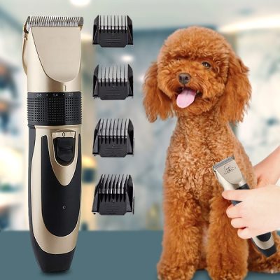 Conjunto com máquina de tosquiar para animais de estimação | GULAMACHINE