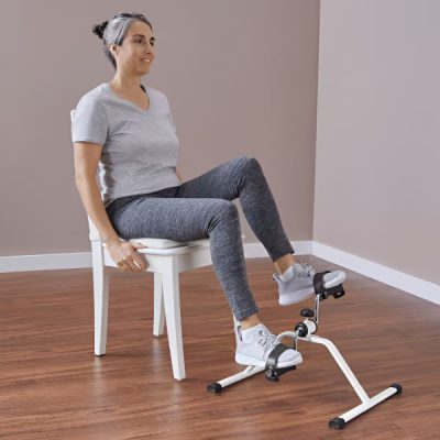 Mini bicicleta de exercício com pedais | PEDALORA