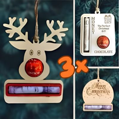 Clipe de dinheiro de Natal | ORNATASTIC